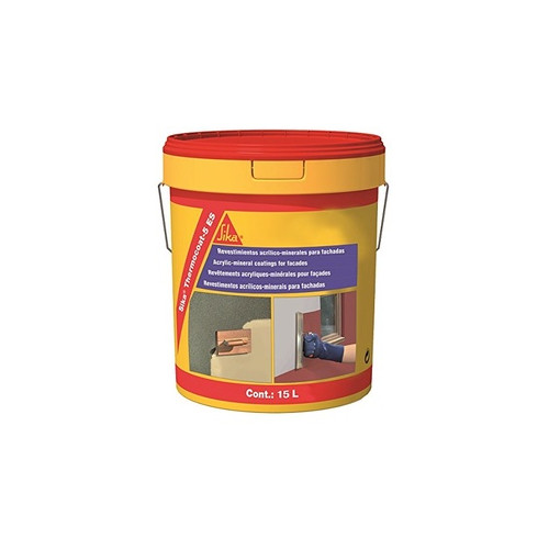 Coteterm Fondo N Sikawall 45 primer antes Sika Thermocoat 5 ES TI 20 kg