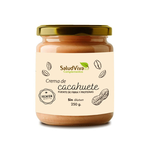 Crema de Cacahuete Eco &middot; Salud Viva &middot; 250 gramos