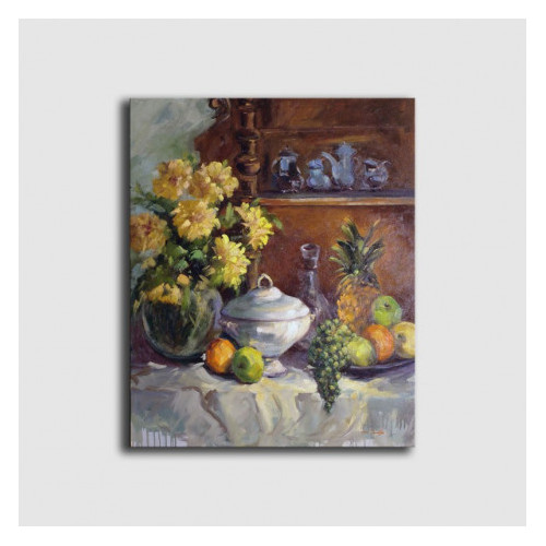 Cuadro bodeg&oacute;n clasico de Ra&uacute;l Burillo