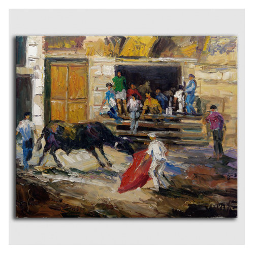 Cuadro &oacute;leo - Reverte