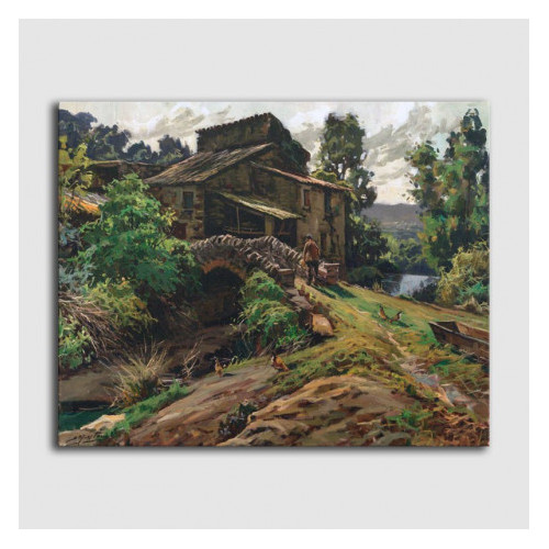 Cuadro Paisaje del artista Mas Pou