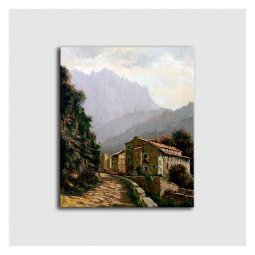 Cuadro Paisaje Montserrat