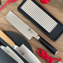 Cuchillo Nakiri Shun Classic 16.5cm Vegetales Acero Damasco ...