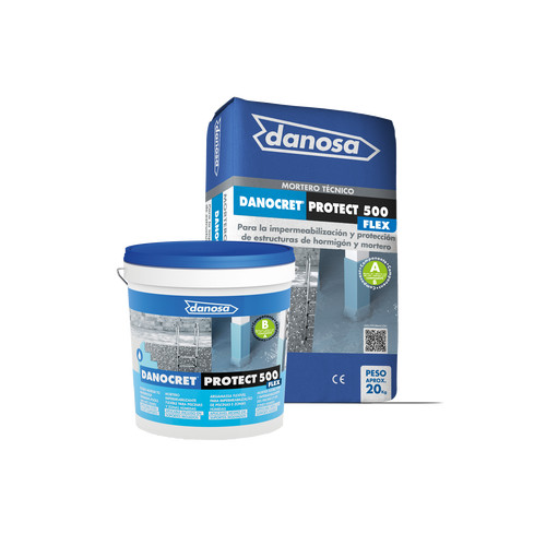 Danocret Protect Flex 500 Gris 15 kg