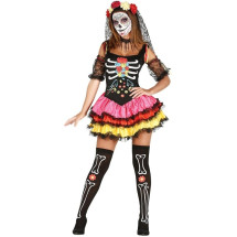 Disfraz de Esqueleto Catrina para Mujer