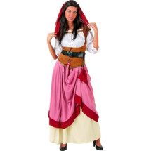 Disfraz de Mesonera Tabernera medieval para Mujer