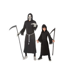 Disfraz de pareja segador padre/hijo