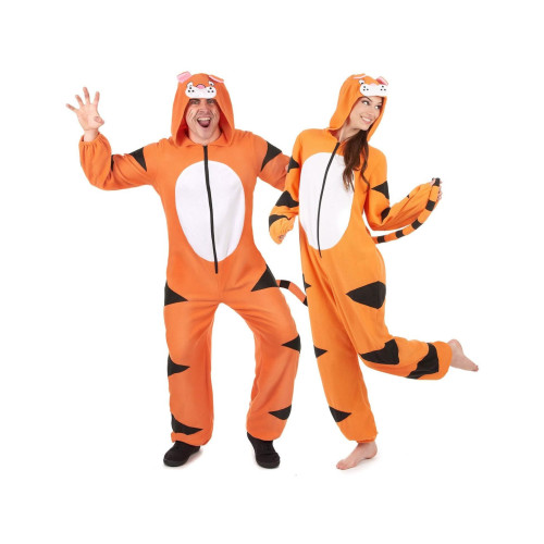 Disfraz de pareja traje de tigre