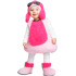 Disfraz de perrito rosa para ni&ntilde;a