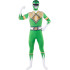 Disfraz Power Ranger verde segunda piel