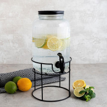 Dispensador de bebidas Maison Quid con estructura 4L vidrio ...