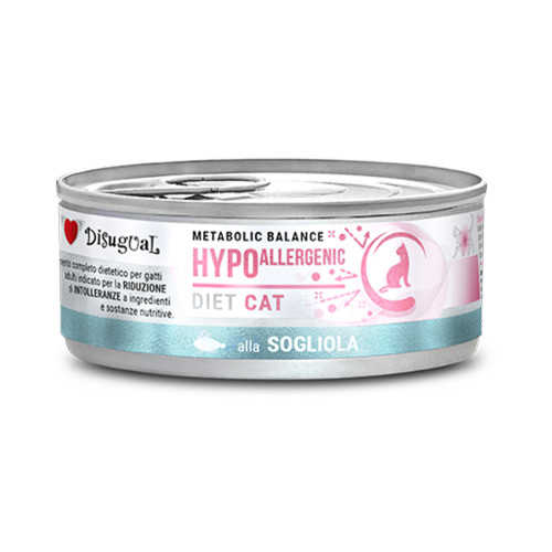 Disugual Diet Hypoallergenic de Lenguado para Gatos 85g