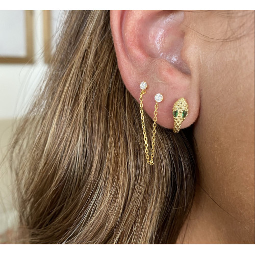 Double chain stud clear