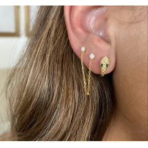 Double chain stud clear