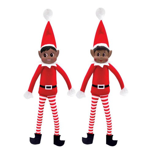D&uacute;o de duendes traviesos navide&ntilde;os Pimpon y Clochette