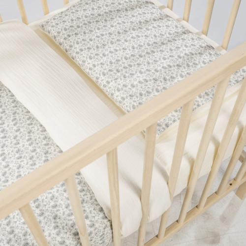 Edred&oacute;n+bajera+almohada cuna 120x60cm Gala mint