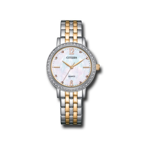 EL3106-59D Reloj Citizen bicolor mujer esfera verde