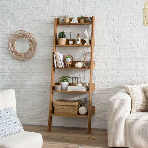 Estanteria Libreria de madera maciza de roble Escandi | NordicStory