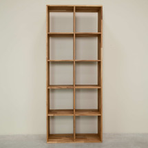 Estanteria Libreria de madera maciza de roble Regal 10 | Nor...