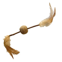 Euphoria Stick Bola y Plumas Silvervine 12cm para Gatos