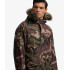Everest Superdry Robe Impermeable con Pelo Sint&eacute;tico