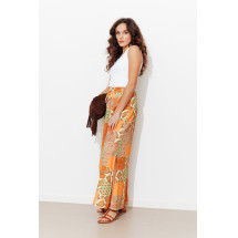 Falda larga patchwork