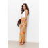 Falda larga patchwork