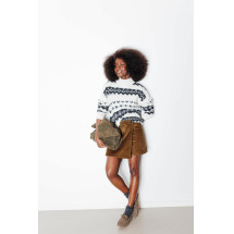 Falda pantal&oacute;n de pana