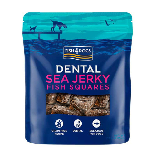 Fish4Dogs Sea Jerky Squares Piel De Pescado Para Perros