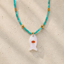 Fishy necklace Rose