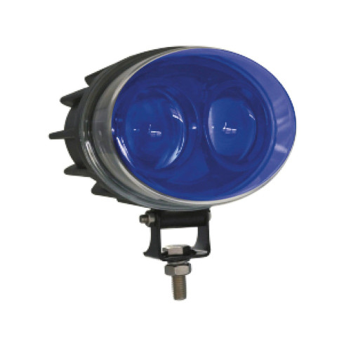 Foco LED Azul 9W para Carretillas Elevadoras Seguridad IP67