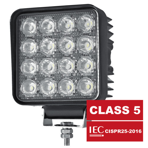 Foco de Trabajo LED 2500 L&uacute;menes IP67 Clase 5 Antinterferencias