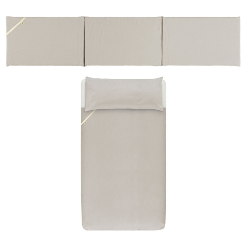 Funda n&oacute;rdica m&aacute;s protector para cuna de 60 plain piedra
