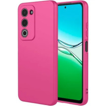 Funda Oppo A5 2025 (6.67) Fucsia Tpu Lisa Silicona Gel Premi...