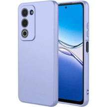 Funda Oppo A5 2025 (6.67) Morado Tpu Lisa Silicona Gel Premi...