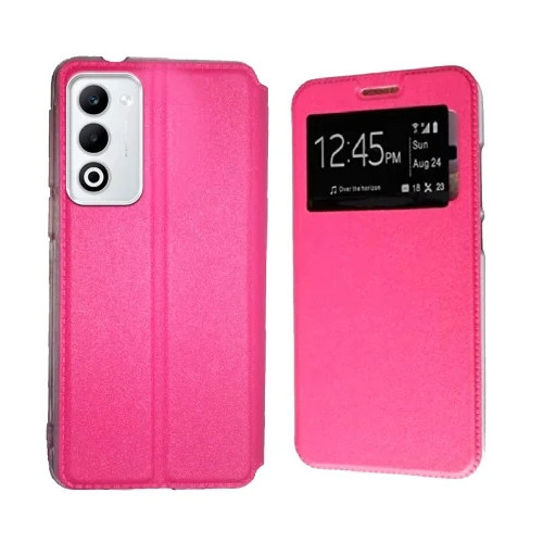 Funda Oppo A5 2025 (6.67) Rosa Libro Ventana