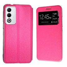 Funda Oppo A5 2025 (6.67) Rosa Libro Ventana