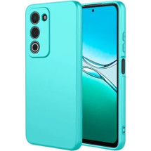 Funda Oppo A5 2025 (6.67) Verde Tpu Lisa Silicona Gel Premiu...