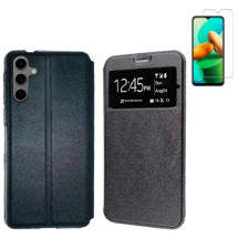 Funda Samsung Galaxy A17 5G (6.7) Negro Libro Ventana + Prot...