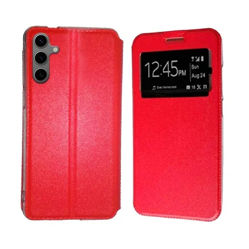 Funda Samsung Galaxy A17 5G (6.7) Rojo Libro Ventana