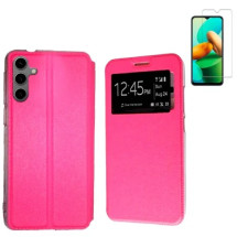 Funda Samsung Galaxy A17 5G (6.7) Rosa Libro Ventana + Prote...