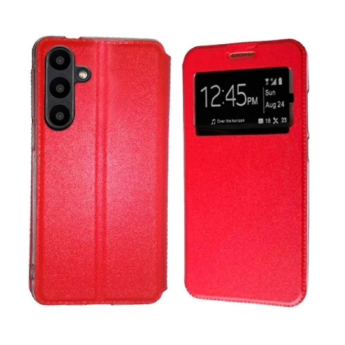 Funda Samsung Galaxy A37 5G (6.7) Rojo Libro Ventana