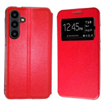Funda Samsung Galaxy A37 5G (6.7) Rojo Libro Ventana