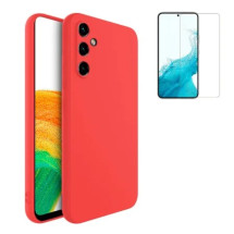 Funda Samsung Galaxy A37 5G (6.7) Rojo Tpu Lisa Silicona Gel...