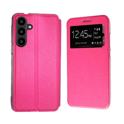 Funda Samsung Galaxy A37 5G (6.7) Rosa Libro Ventana