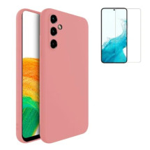 Funda Samsung Galaxy A37 5G (6.7) Rosa Tpu Lisa Silicona Gel...