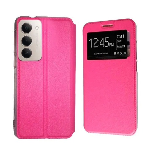 Funda Xiaomi Redmi 15 4G (6.9) Rosa Libro Ventana