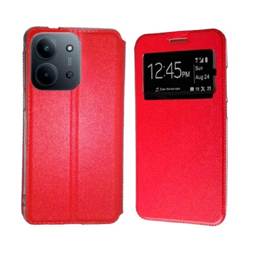 Funda Xiaomi Redmi 15C 4G - Poco C85 4G (6.9) Rojo Libro Ventana
