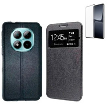 Funda Xiaomi Redmi Note 15 5G (6.77) Negro Libro Ventana + P...