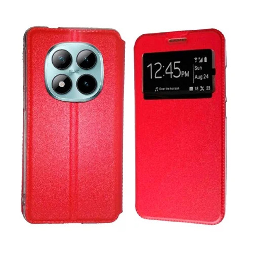 Funda Xiaomi Redmi Note 15 5G (6.77) Rojo Libro Ventana